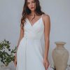 Off White Boho Bridal Dress Beach Wedding Summer